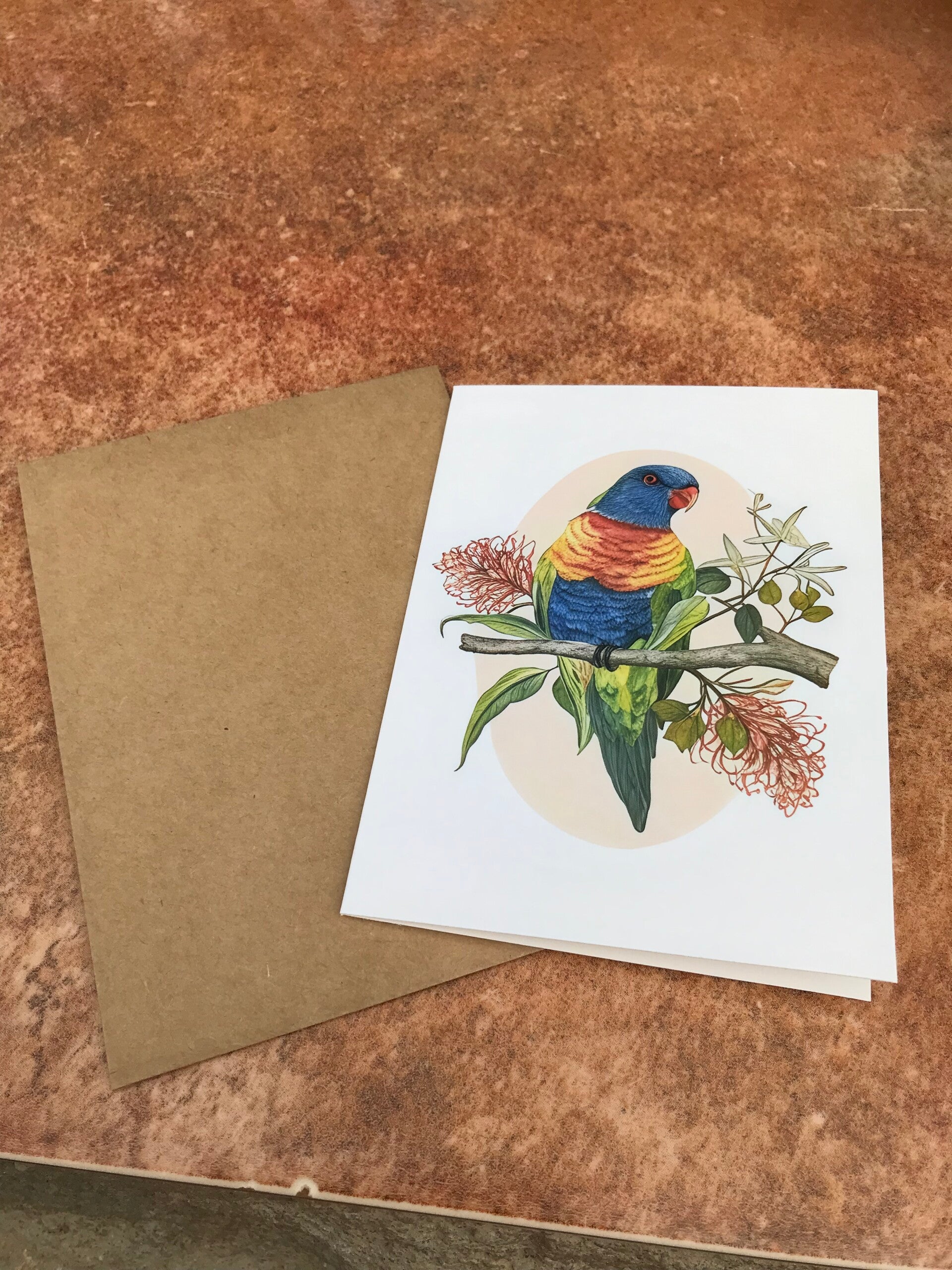 Card australian bird nr 5