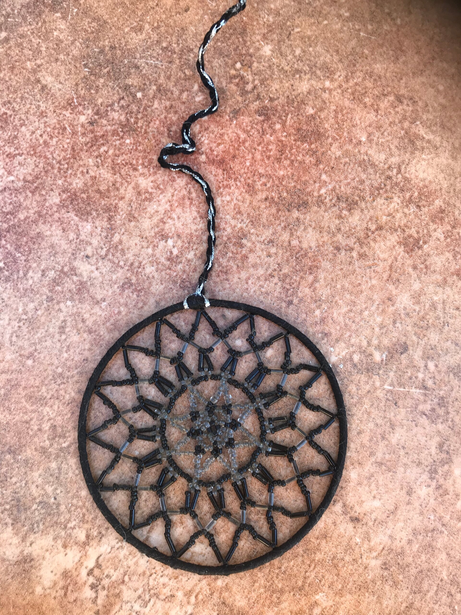 Dreamcatcher with beads from America