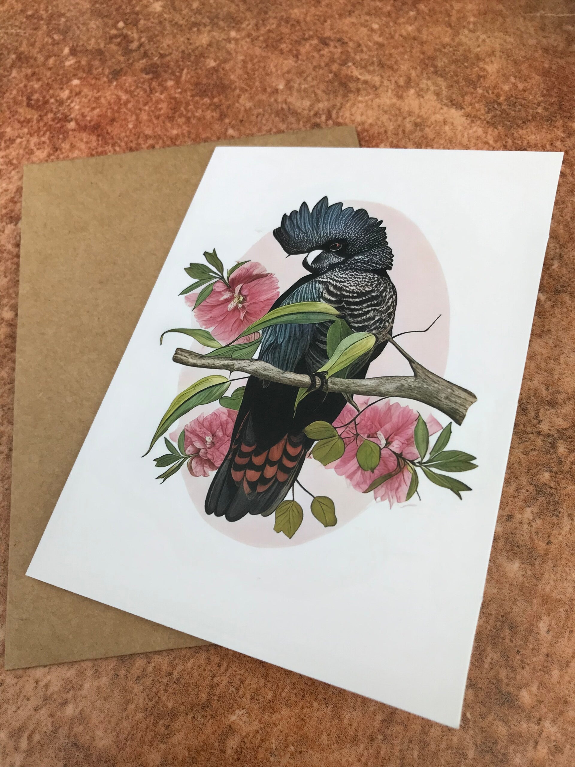 Card australian bird nr 1