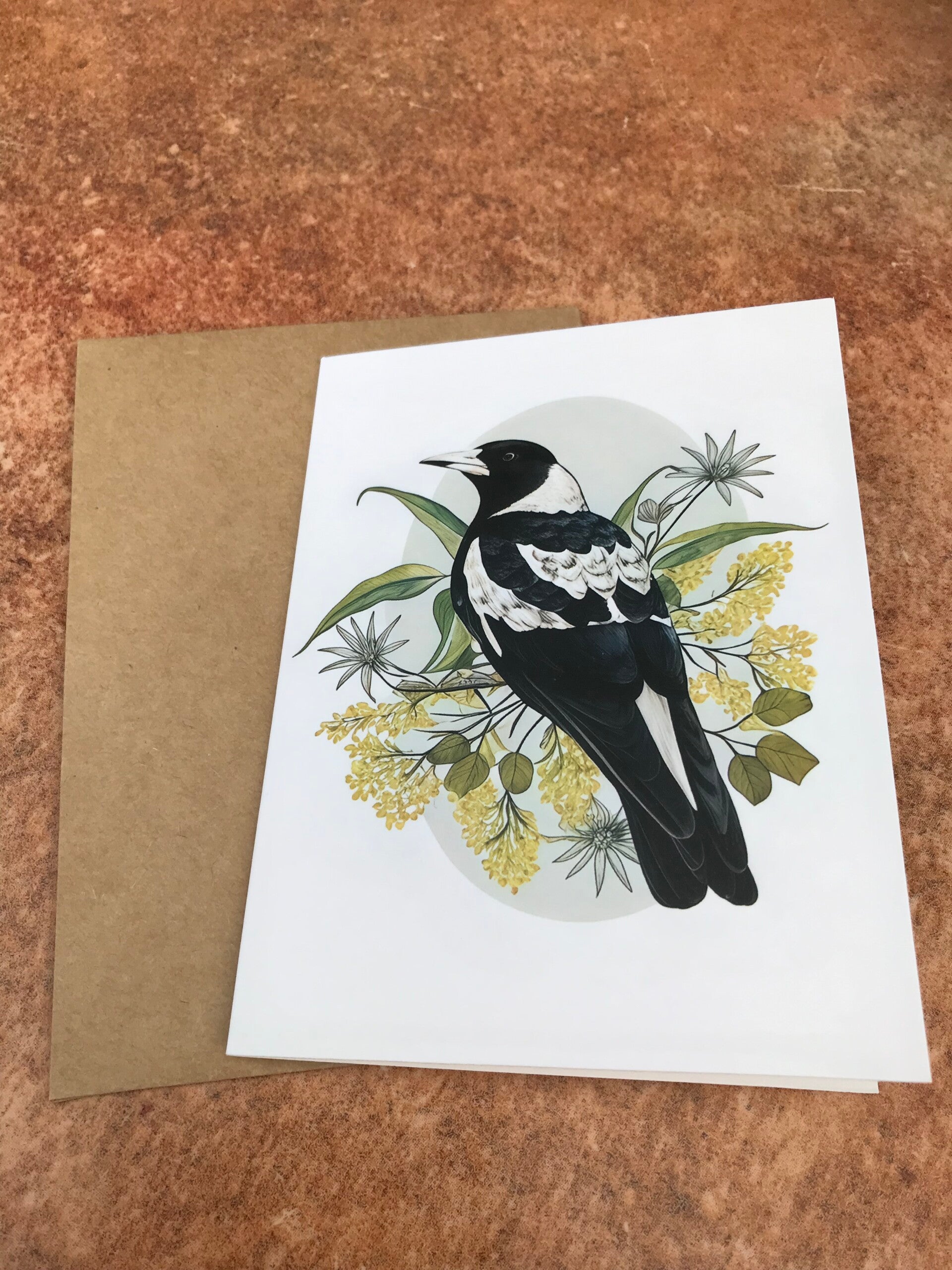 Card australian bird nr 2