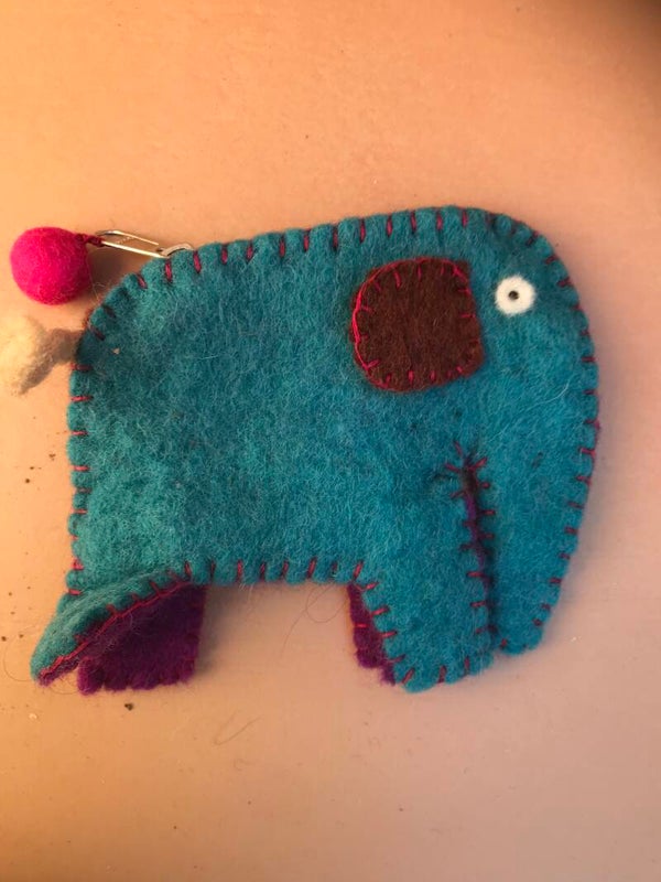 Wallet vilt from Nepal olifant