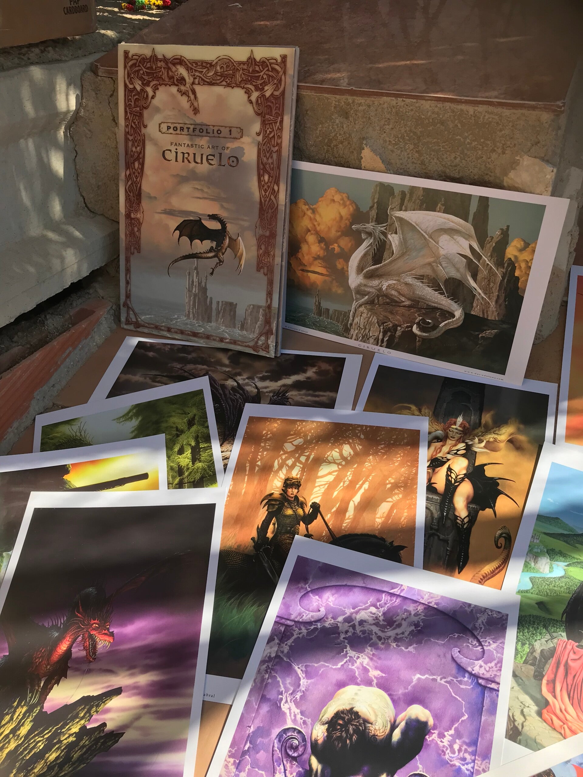 Fantastic art from ciruelo