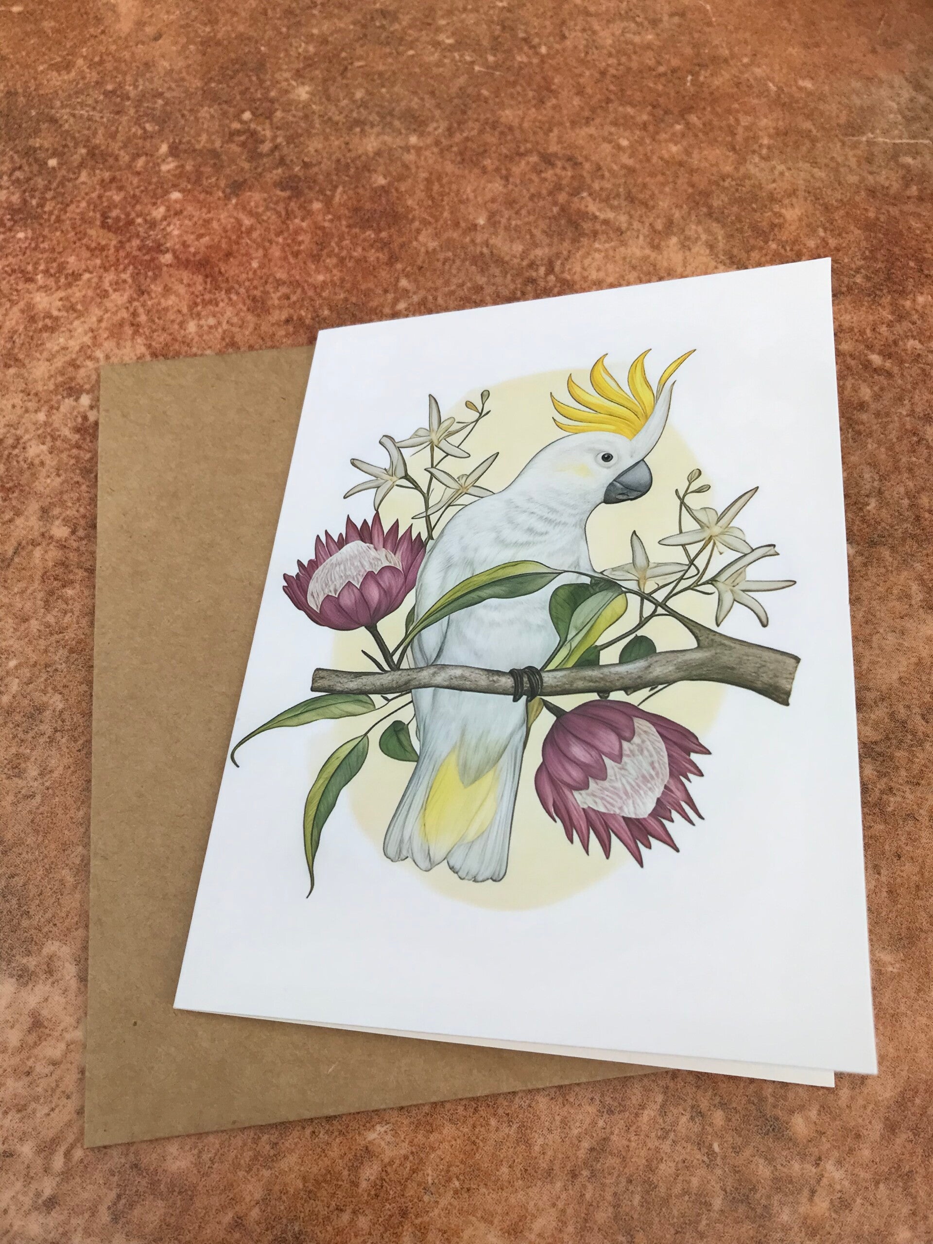 Card australian bird nr 3