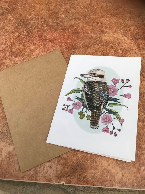 Card australian bird nr 6