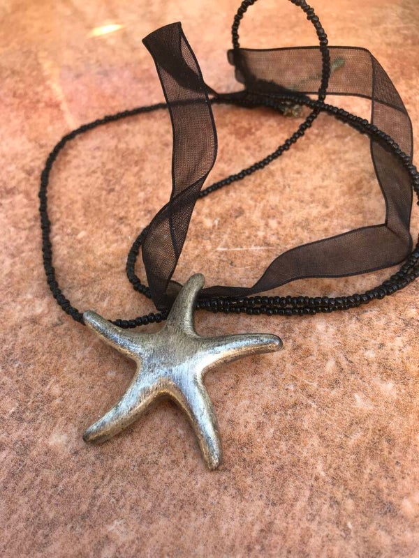 Necklace with a star
