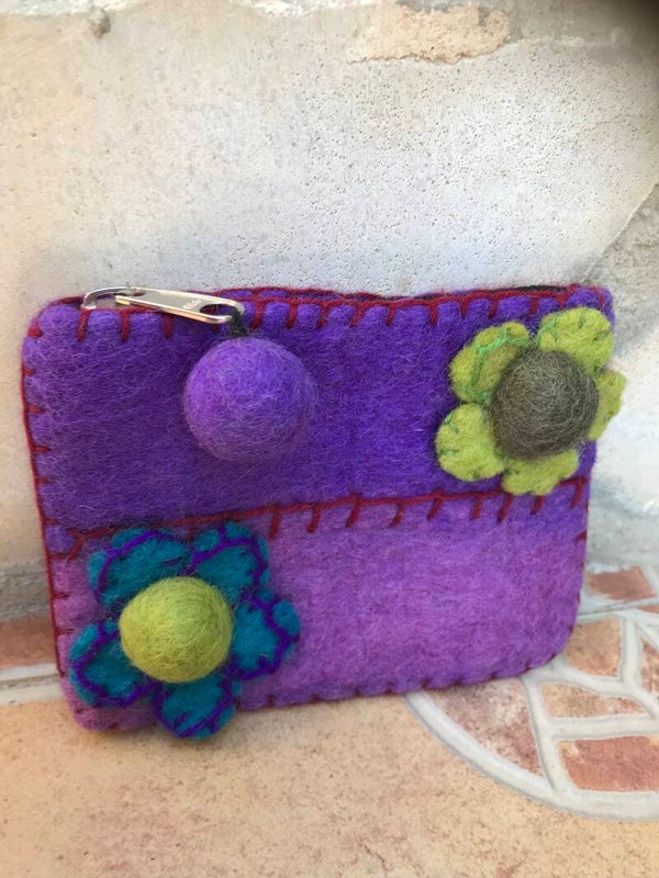 Wallet purple Nepal