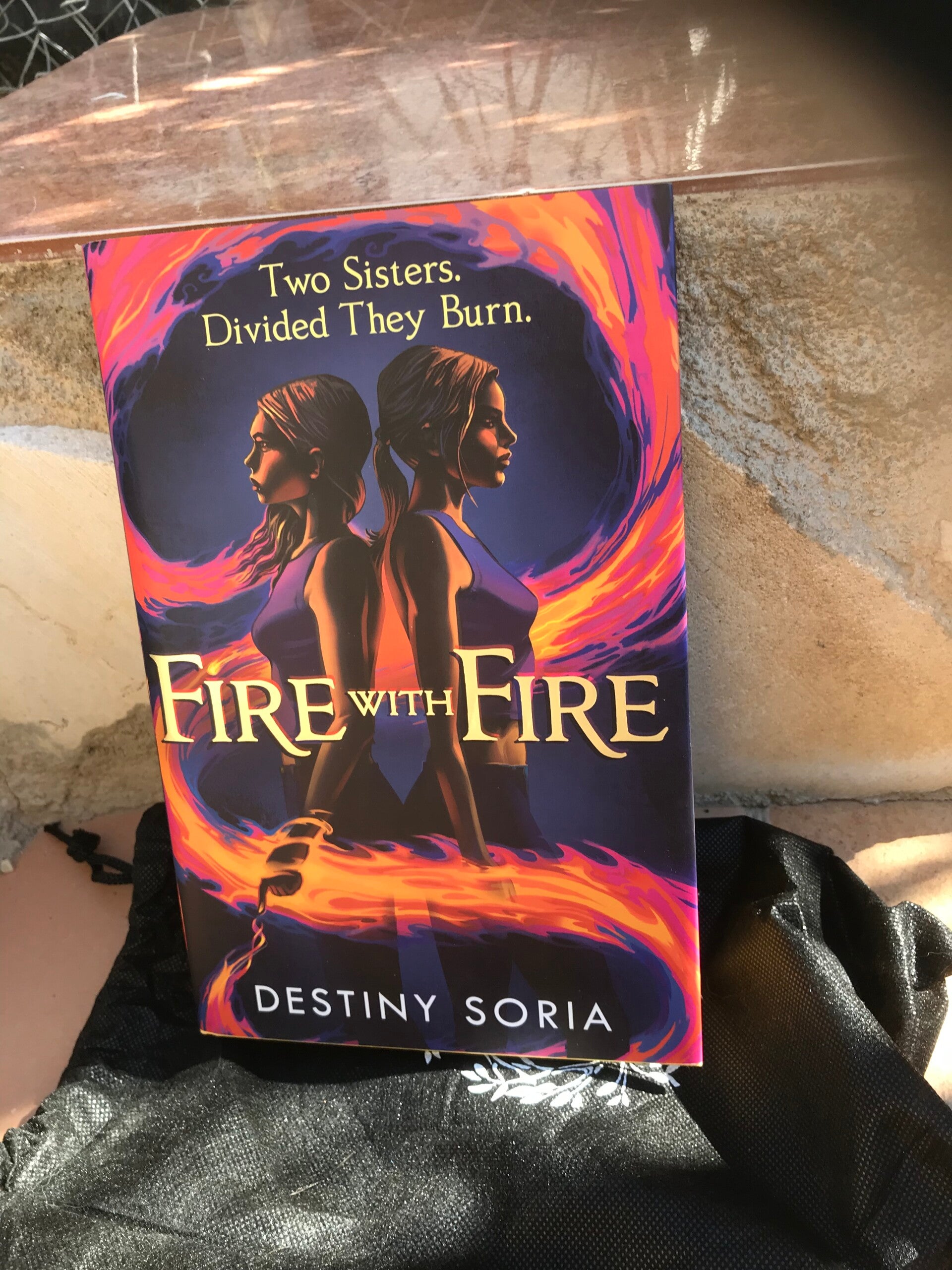 Fairyloot special signed edition fire with fire