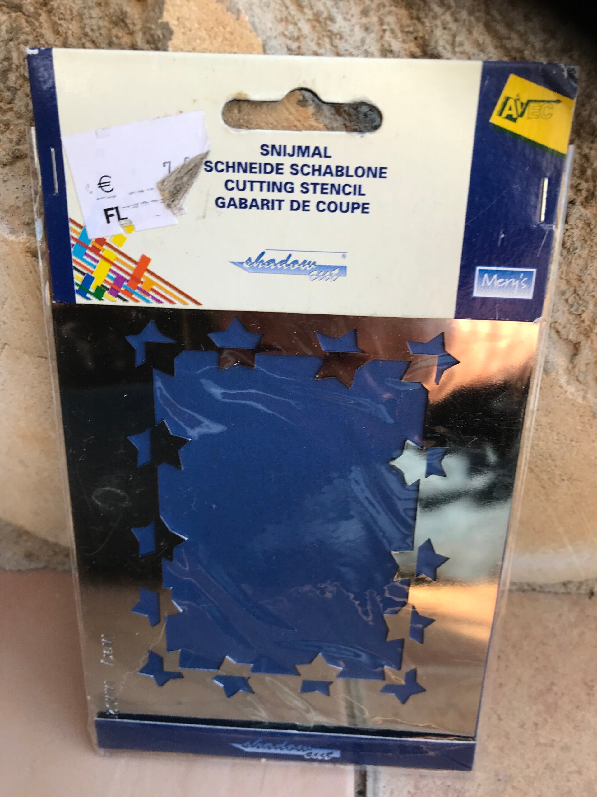 Mal blue for making cards