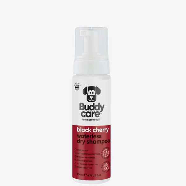 Black Cherry Waterless Dry Dog Shampoo