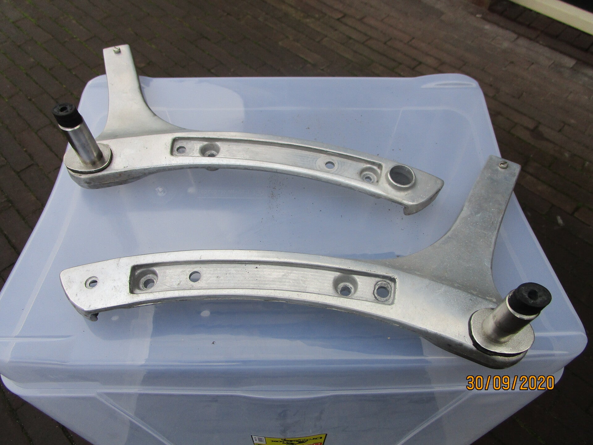 Sissy-bar bevestiging beugels