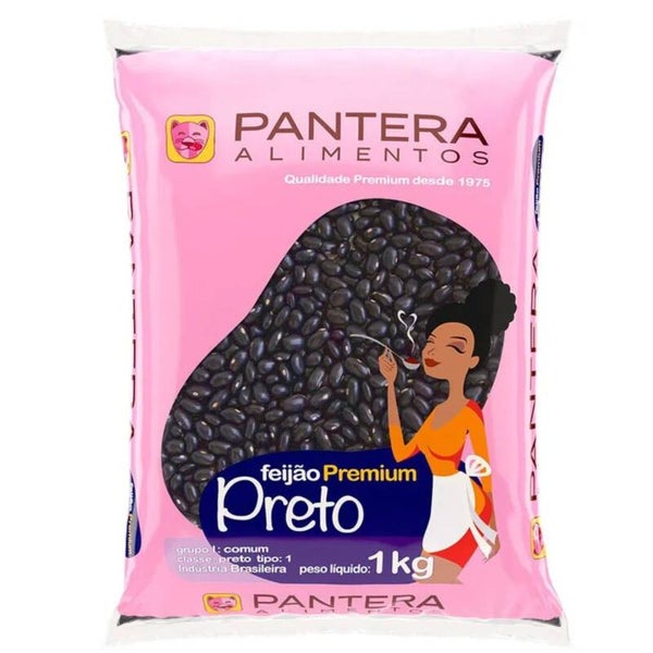 FEIJAO PRETO PANTERA 1KG