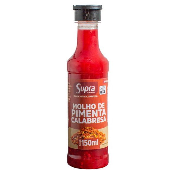 MOLHO DE PIMENTA CALABRESA SUPRA 150ML