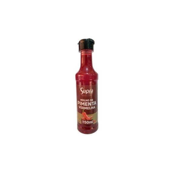 MOLHO DE PIMENTA VERMELHA SUPRA 150ML