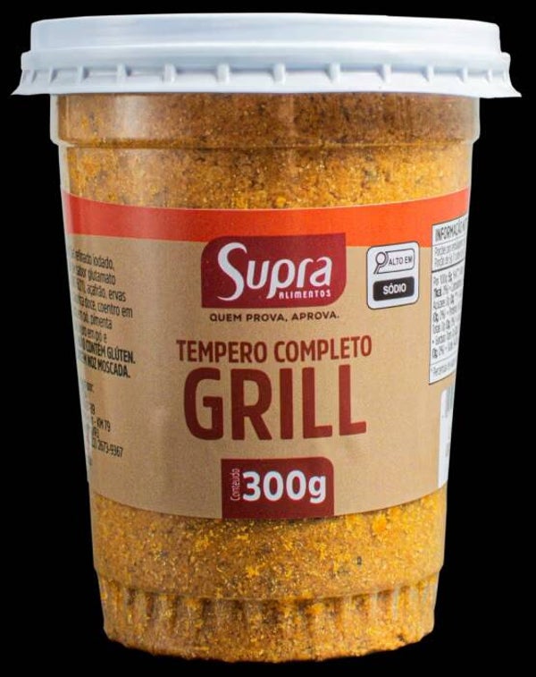 TEMPERO COMPLETO GRILL SUPRA 300GR