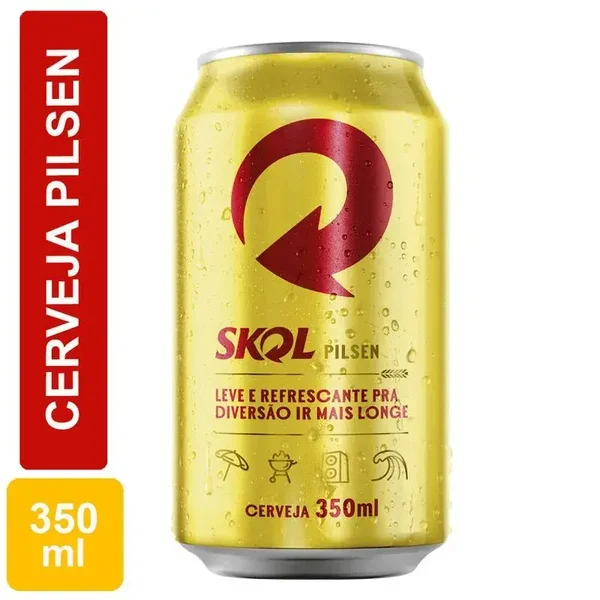 CERVEJA SKOL LATA 350ML
