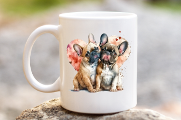 Duo frenchie love