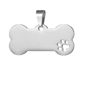 Luun muotoinen  50x28mm    /Rst teräs/, (kestävä)