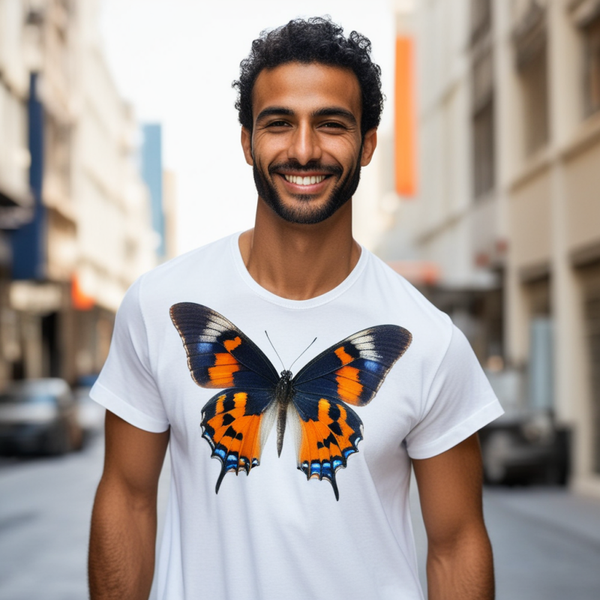 Vlinder T-shirt – licht, stijlvol, uniek