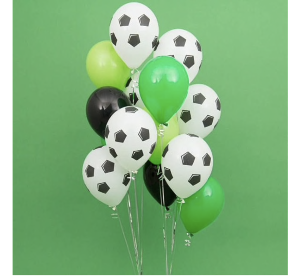 Ballonnen Voetbal - 13 stuks 