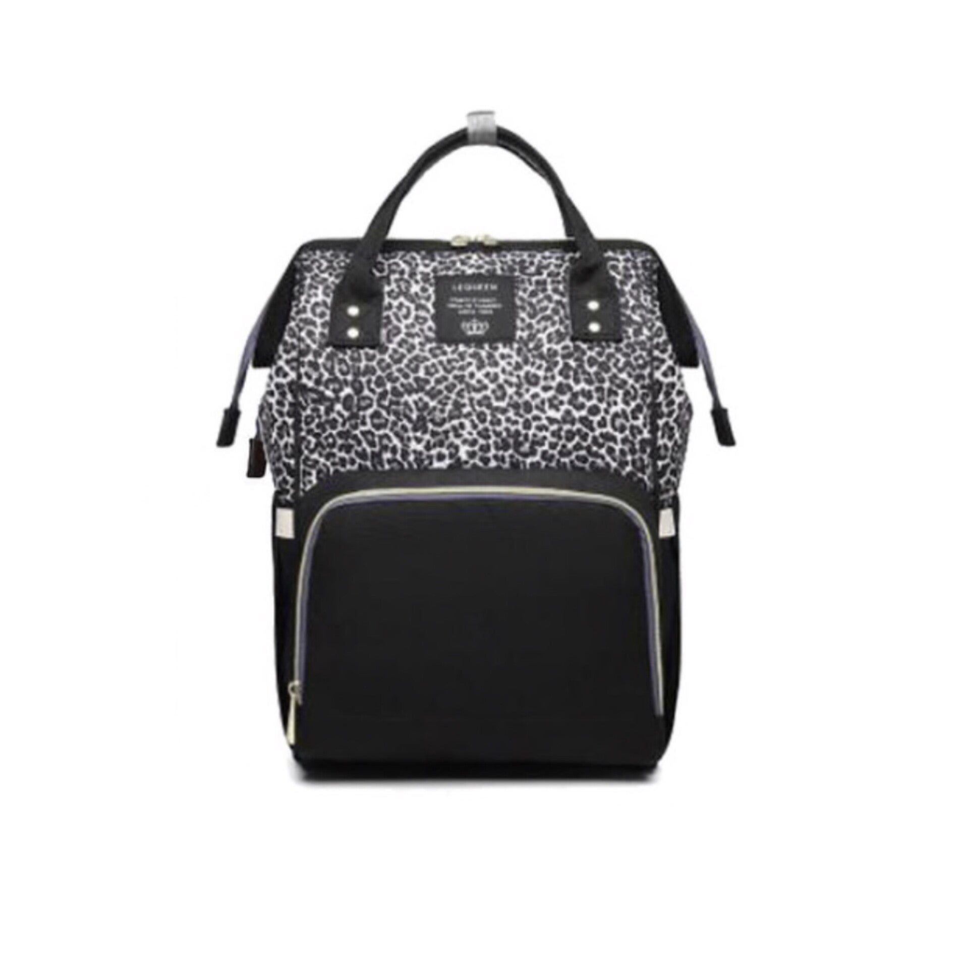 Luiertas Rugzak Luipaard Design Zwart-Grijs - Nr 1 Best Seller!