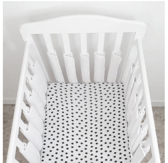 Bedbumper 12 stuks Afneembaar - 21 Kleuren & Patronen