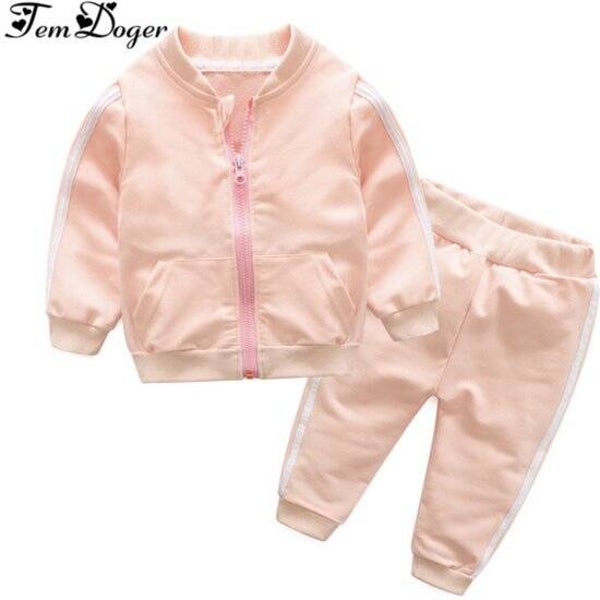 Joggingpak roze | 18-24 mnd | 2delig kledingset