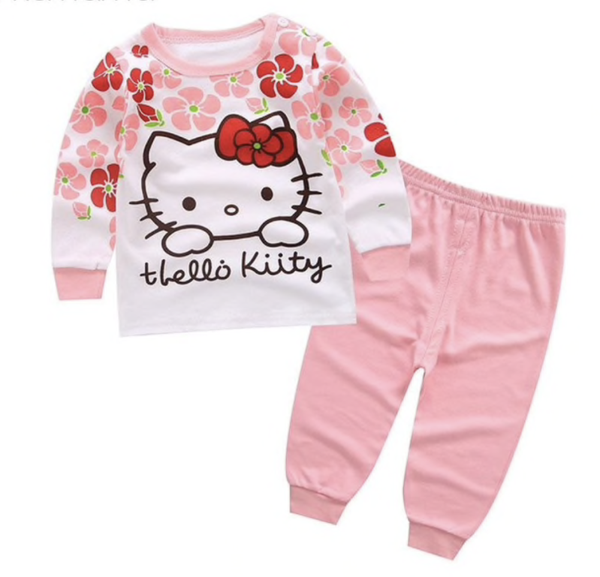 Hello Kitty Pyjama Roze 