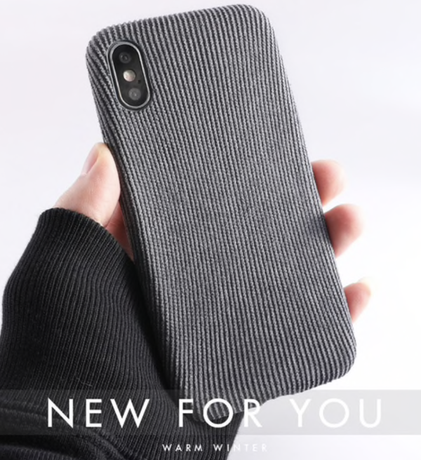 Stoffen Telefoonhoesje | Zachte Telefoon Case | Meerdere kleuren