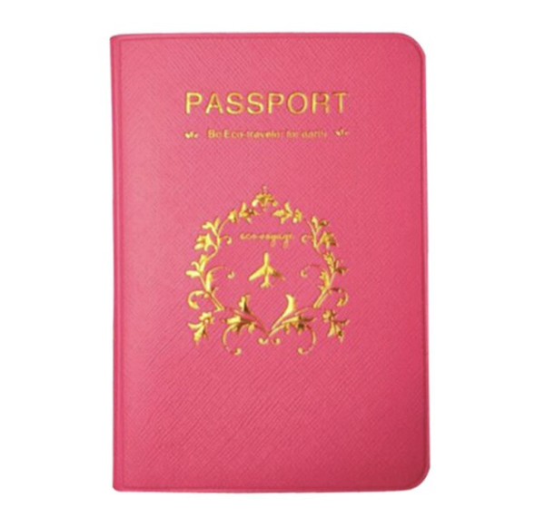 Paspoort Cover Roze - Paspoorthoes Paspoorthouder Paspoort Hoesje Mapje