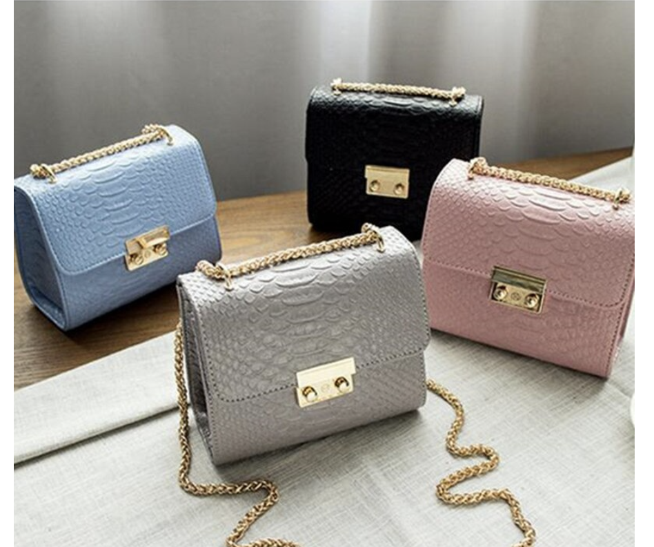 Fashion Krokodil Lederen Schoudertas Dames - Premium Quality!