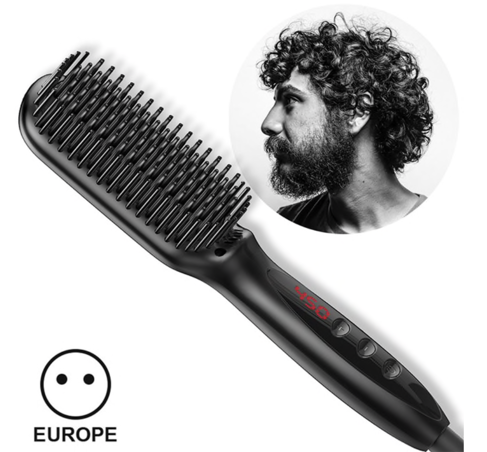 Baardstijler Stijlborstel - Beard straightener - Electrische Baardkam