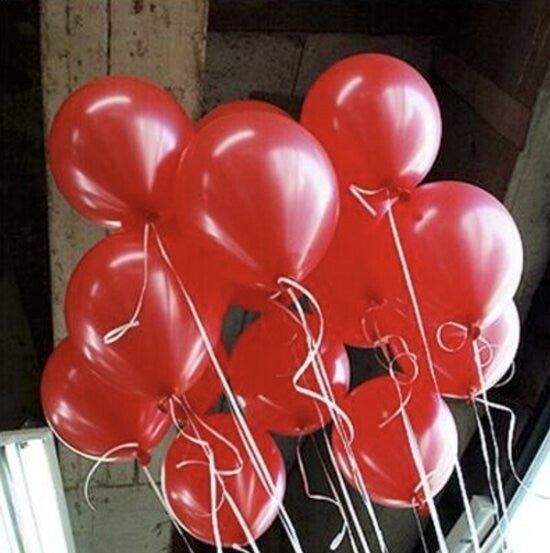 Luxe Ballonnen Rood 25 Stuks 