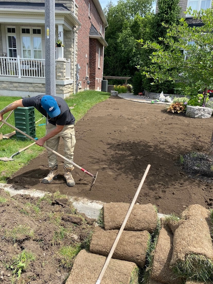 Sod Removal and Installation in Whitby Ontario