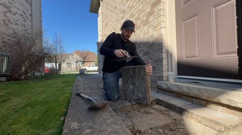 Backyard brick