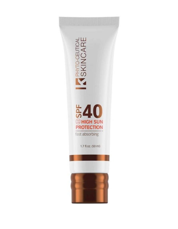 SPF 40 sun protection