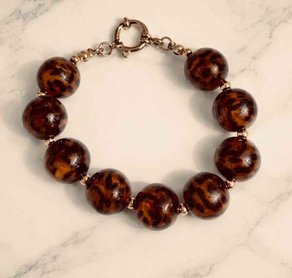 Tiger bold armband