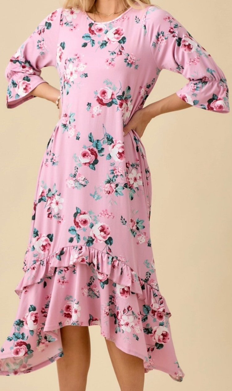 Floral Midi Dress