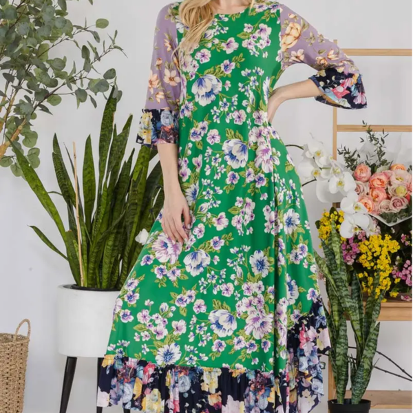 Flora Swing Dress