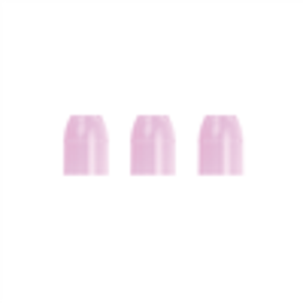 Shell Ring Clear Pink