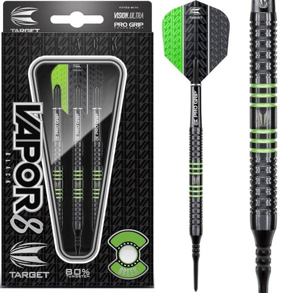 Vapor Black8 Green Soft