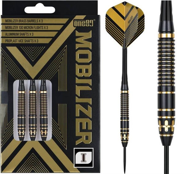 Mobilizer Brass 01 Steeldart 20/22 Gramm Steeldarts