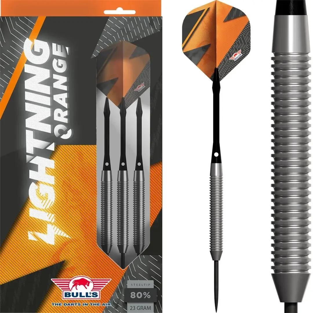 Lightning Orange 80% Steeldarts 21/23/25 Gramm
