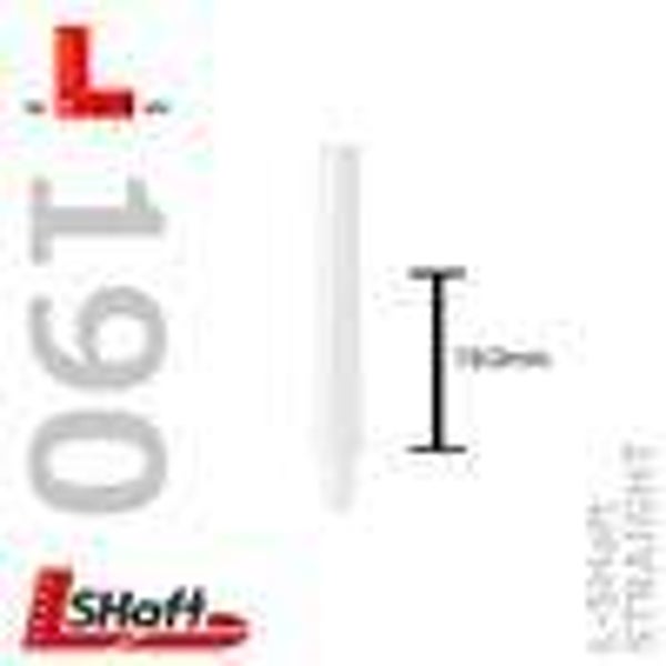 L-SHaft Locked White 190