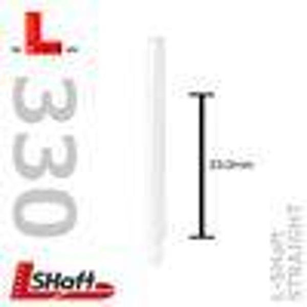 L-SHaft Locked White 330