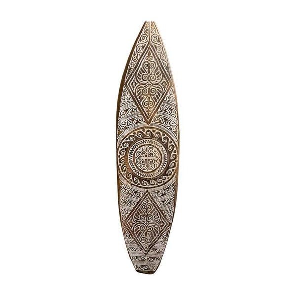 handgesneden surfboard