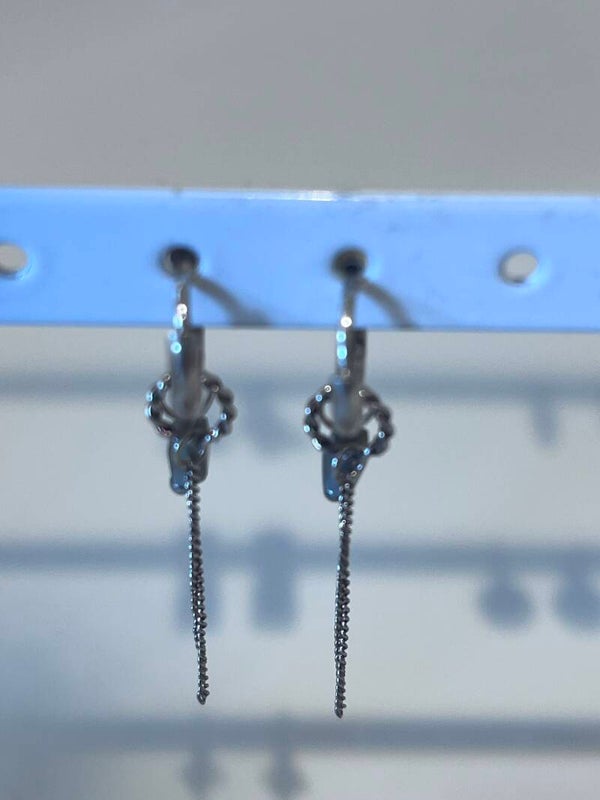 Oorbellen Label Kiki Silverline