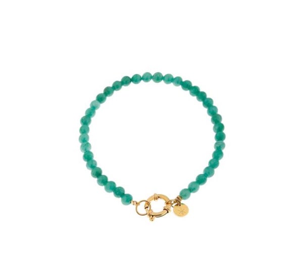 Bracelet Label Kiki Seagram Beads
