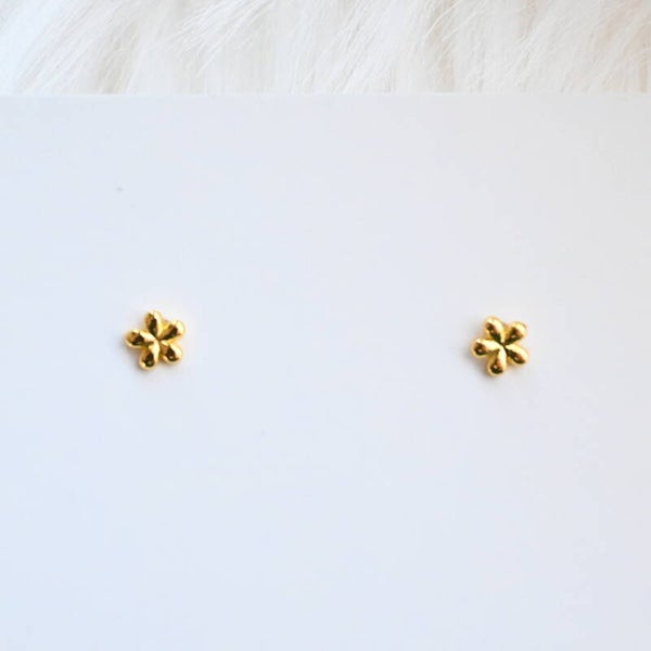 Oorstekers - Bloemetje - Stainless Steel