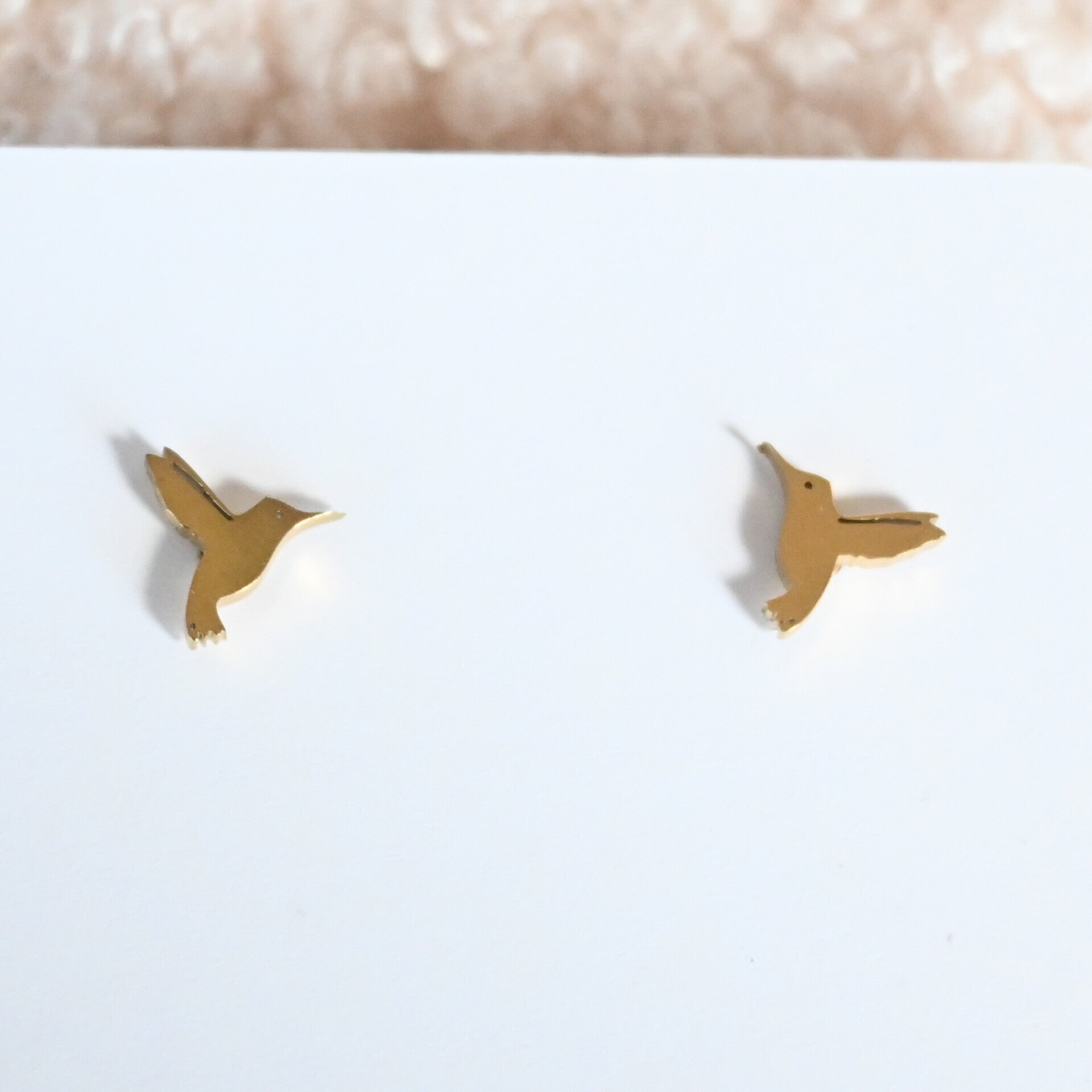 Oorstekers - Ijsvogel - Stainless Steel