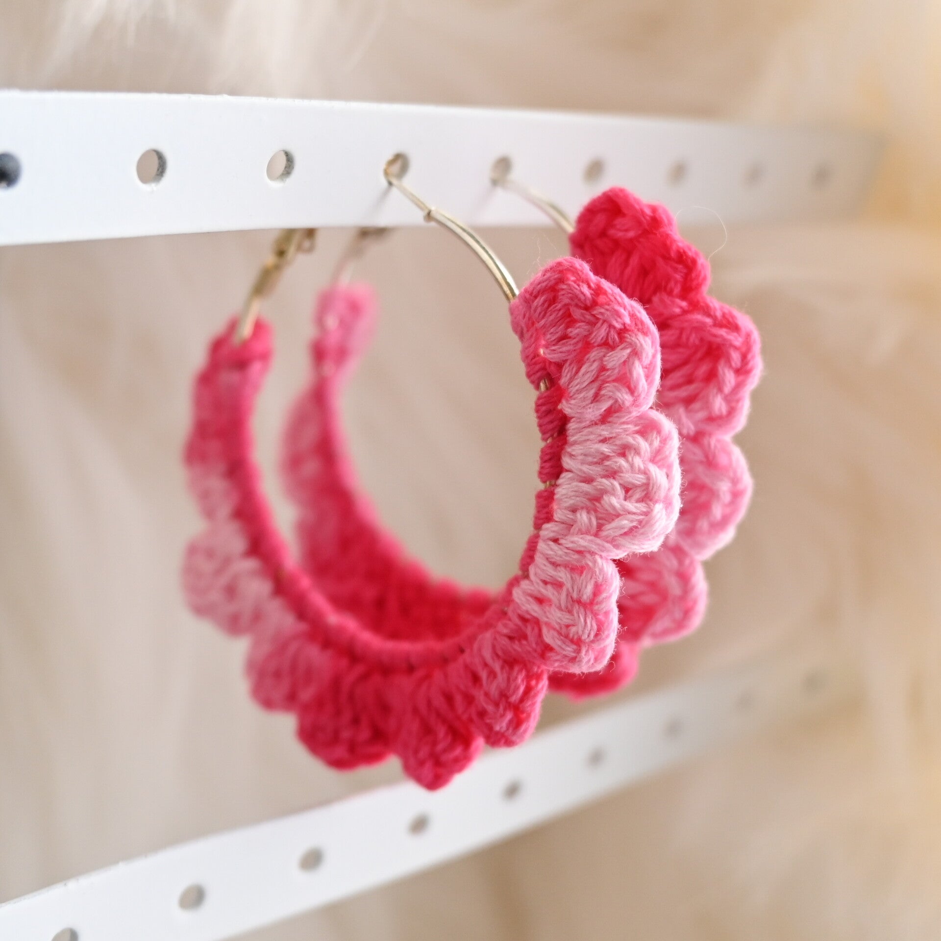 Gehaakte oorbellen collectie